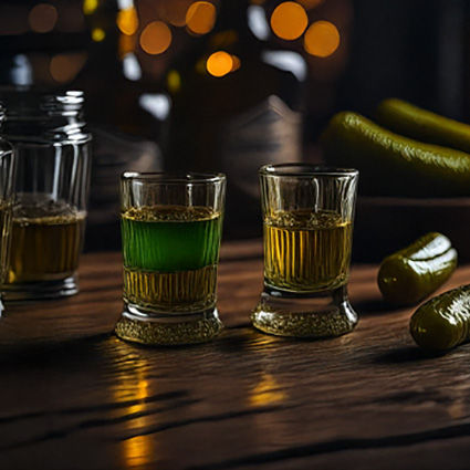 Pickleback drink recipe