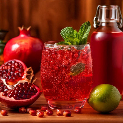 Pomegranate Spritz drink recipe