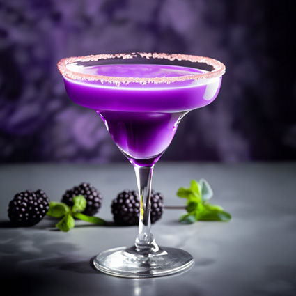 Purple Dragon Martini drink recipe