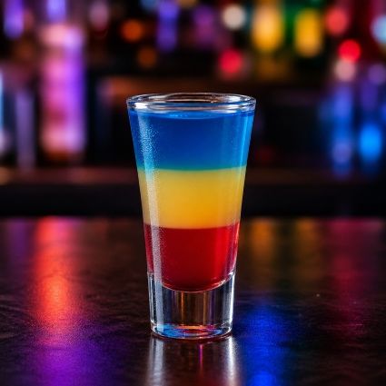 Rainbow drink recipe