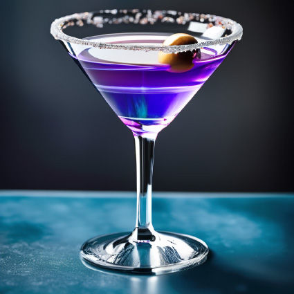 Sapphire Martini drink recipe