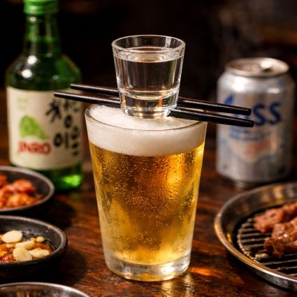Soju Bomb drink recipe
