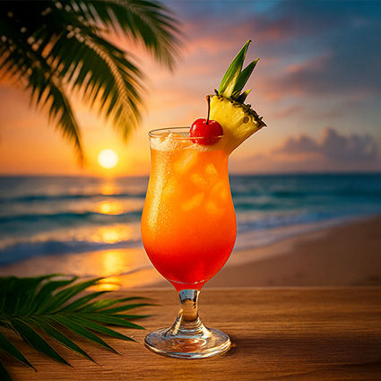 Tokyo Sunset drink recipe
