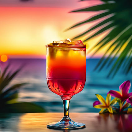 Tropical Sunburn drink recipe