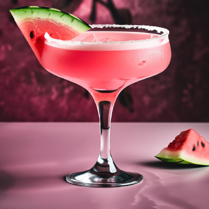 Watermelon Martini drink recipe