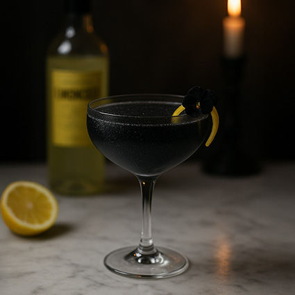 Wednesday Adams Martini drink recipe