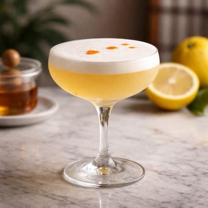 Yuzu Sour drink recipe