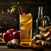 Apple Ginger Fizz image