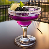 Blackberry Margarita Cocktail Recipe - Ingredients & How to Mix | Home Bar Menu