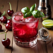 Cherry Basil Smash Recipe: Easy 4-Ingredient Smash