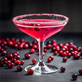 Cranberry Martini Cocktail Recipe - Ingredients & How to Mix | Home Bar Menu