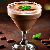 Peppermint Mocha Martini image