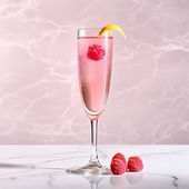 Raspberry French 75 image