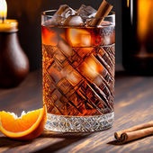 Rum Old Fashioned image