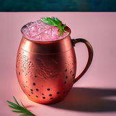 Watermelon Mint Moscow Mule image