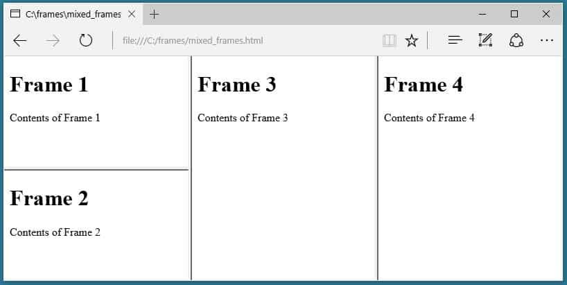 FrameSet