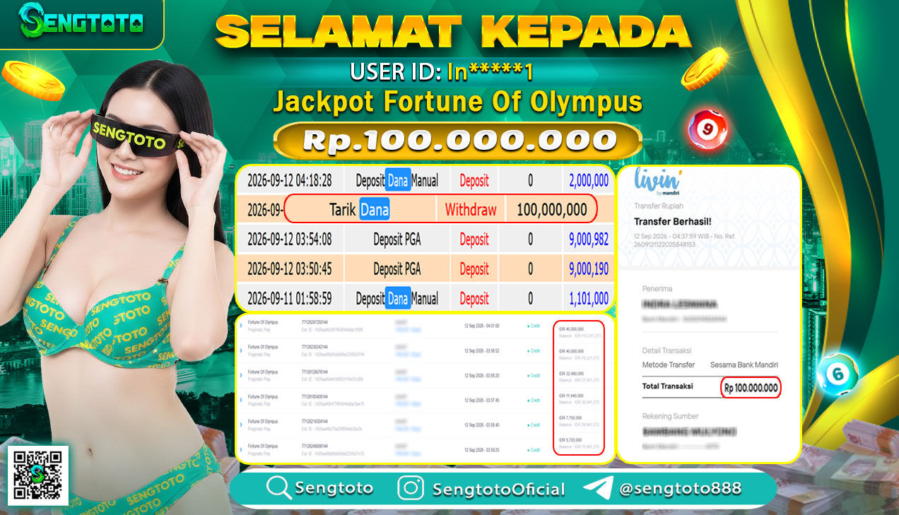 BUKTI PEMBAYARAN SLOT FORTUNE OF OLYMPUS