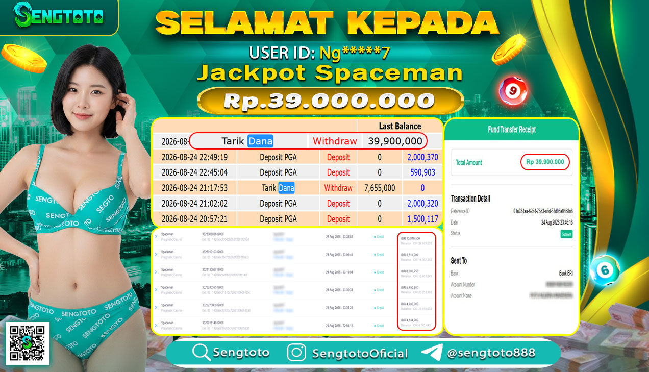 BUKTI PEMBAYARAN SLOT  SPACEMEN