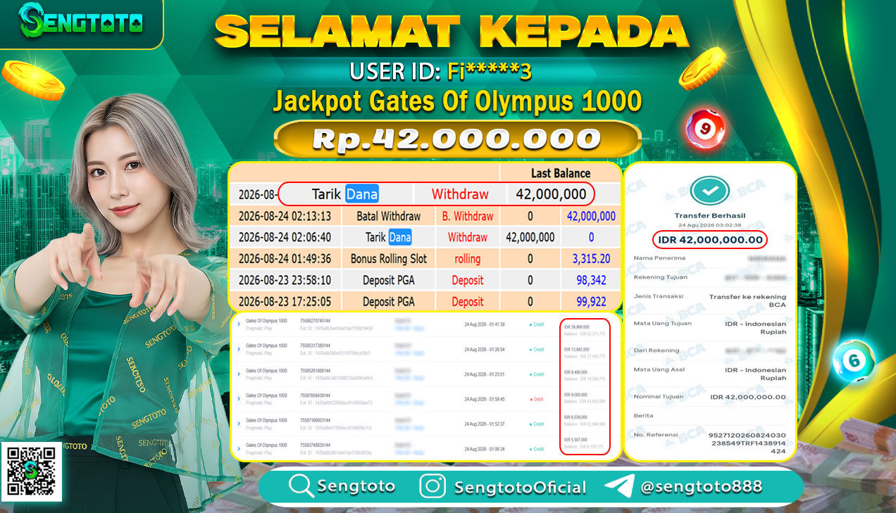 BUKTI PEMBAYARAN SLOT GATES OF OLYMPUS 1000