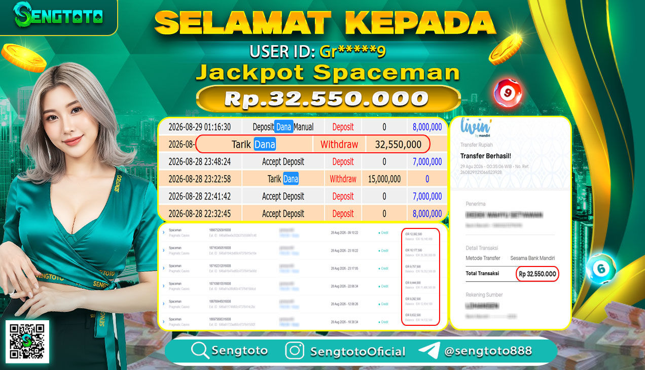 BUKTI PEMBAYARAN SLOT  SPACEMEN