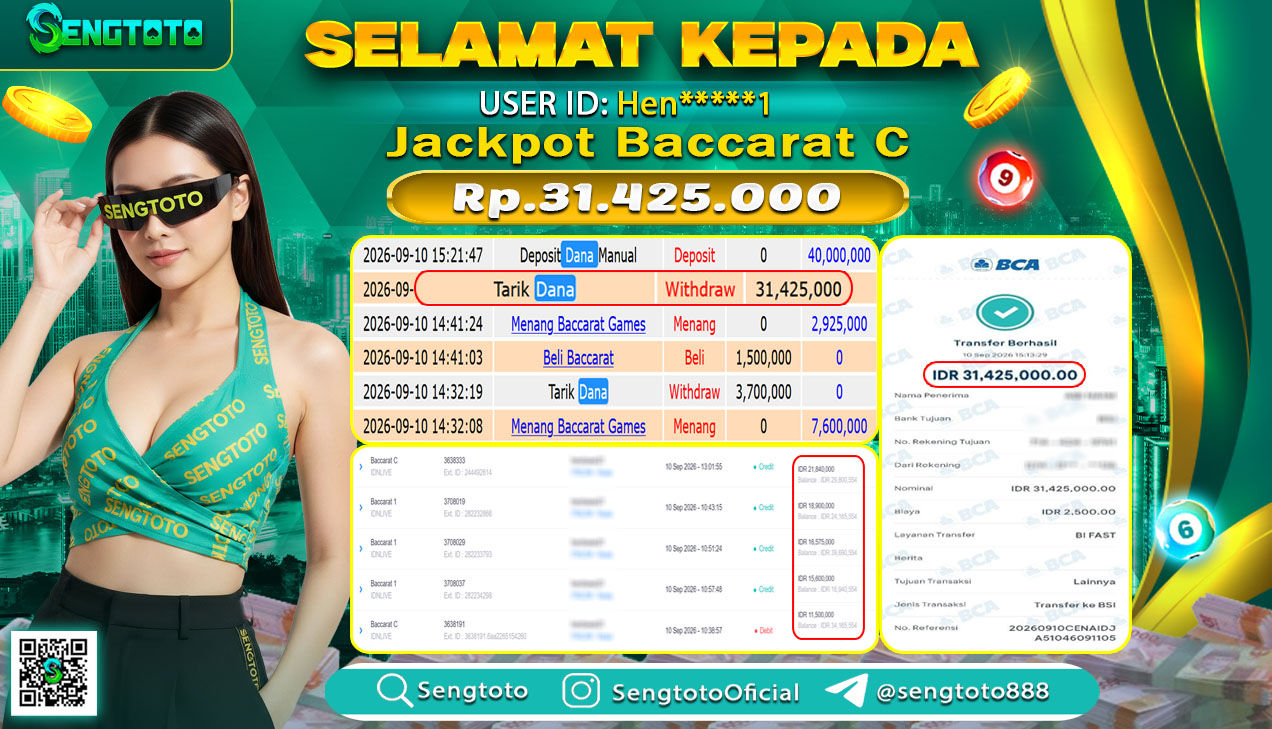 BUKTI PEMBAYARAN LIVEGAME BACCARAT C