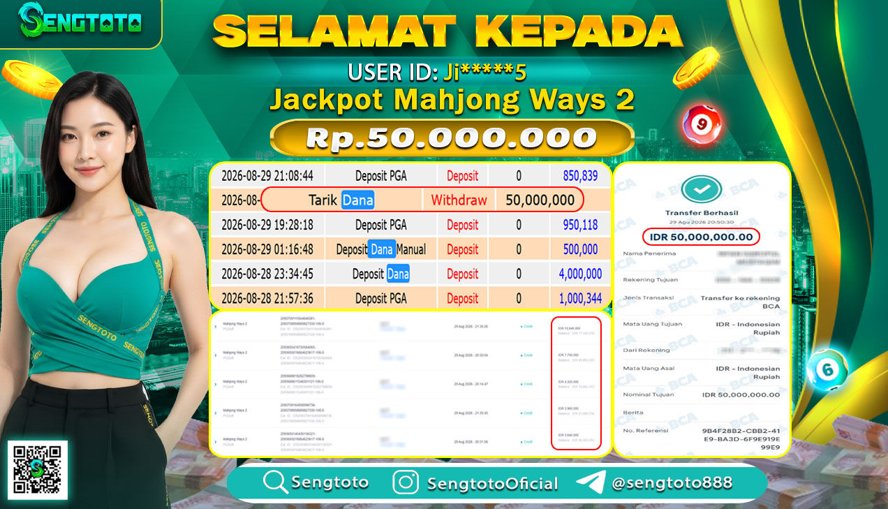 BUKTI PEMBAYARAN SLOT MAHJONG WAYS