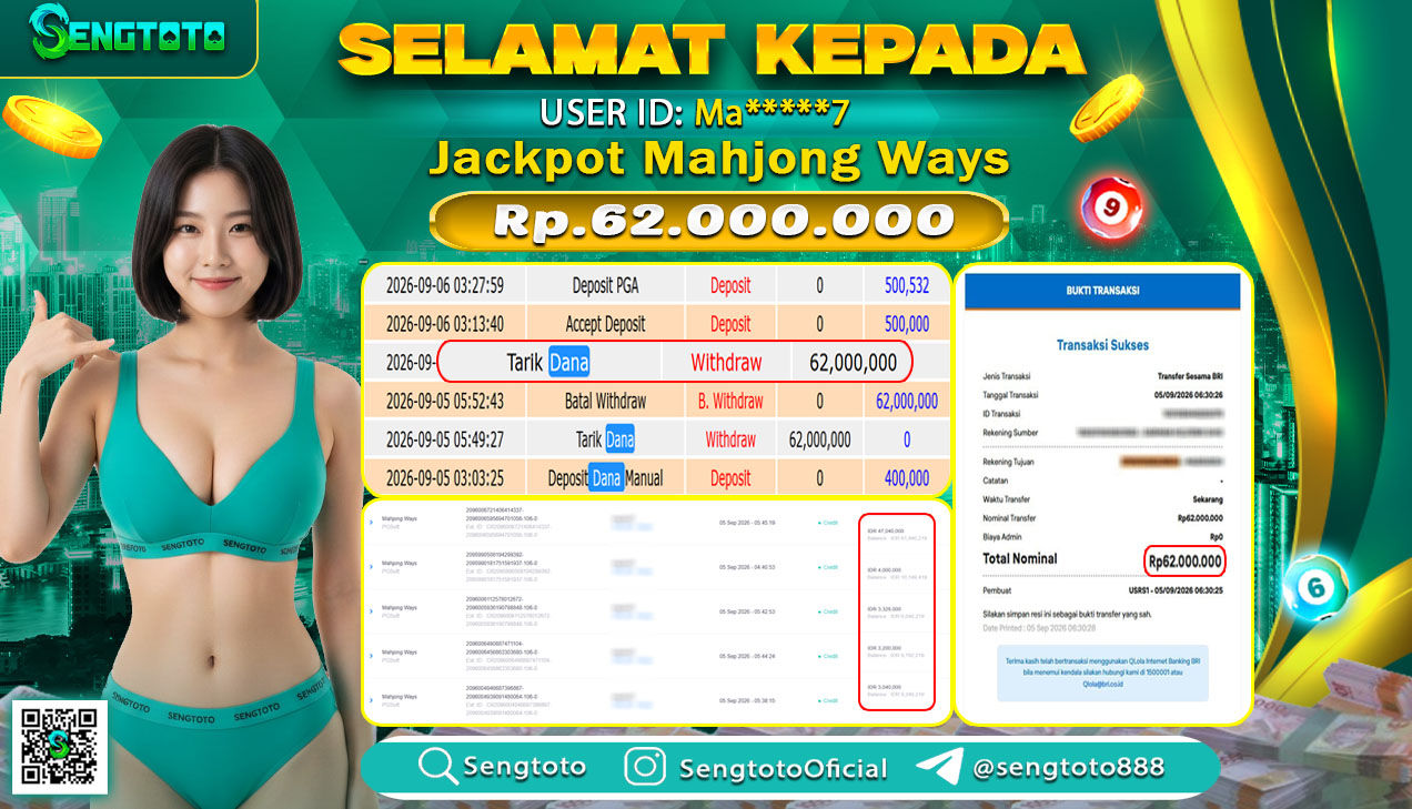 BUKTI PEMBAYARAN SLOT MAHJONG WAYS