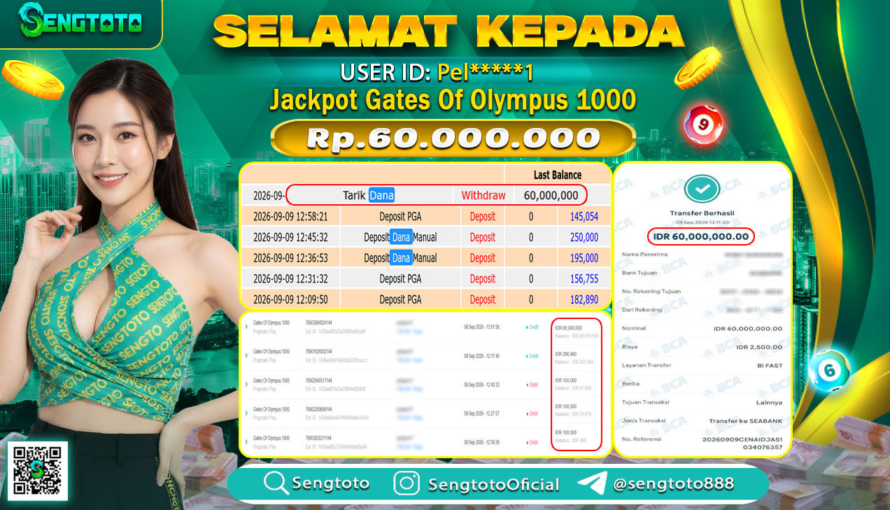 BUKTI PEMBAYARAN SLOT GATES OF OLYMPUS 1000