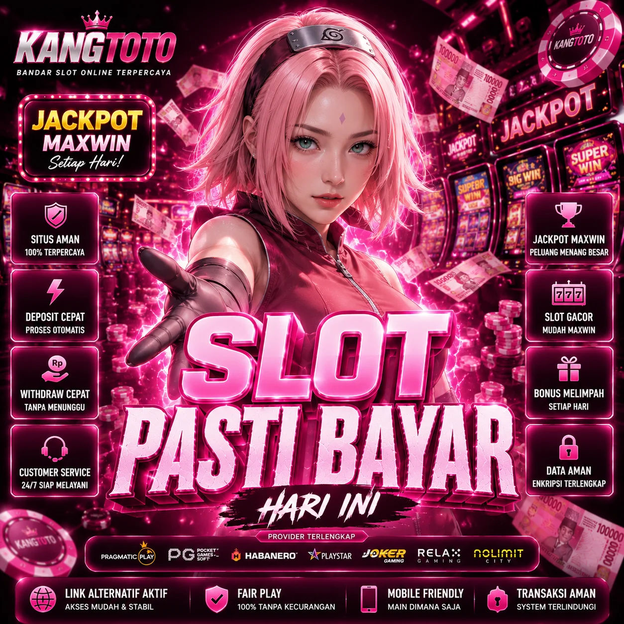 KANGTOTO | Link Slot Online Terpercaya dengan Peluang Menang Besar