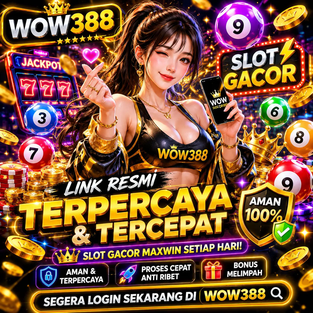 Galeri foto WOW388 - Bandar Togel Macau Resmi & Link Slot Gacor Gampang Menang 2026 di Bali