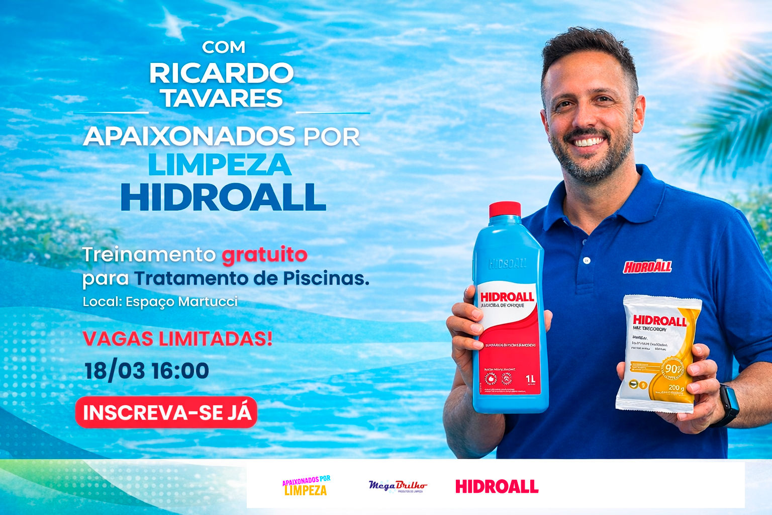 Material — Hidroall Piscinas