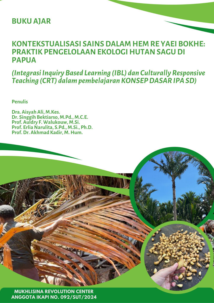 KONTEKSTUALISASI SAINS DALAM HEM RE YAEI BOKHE: PRAKTIK PENGELOLAAN EKOLOGI HUTAN SAGU DI PAPUA (Integrasi Inquiry Based Learning (IBL) dan Culturally Responsive Teaching (CRT) dalam pembelajaran KONSEP DASAR IPA SD)