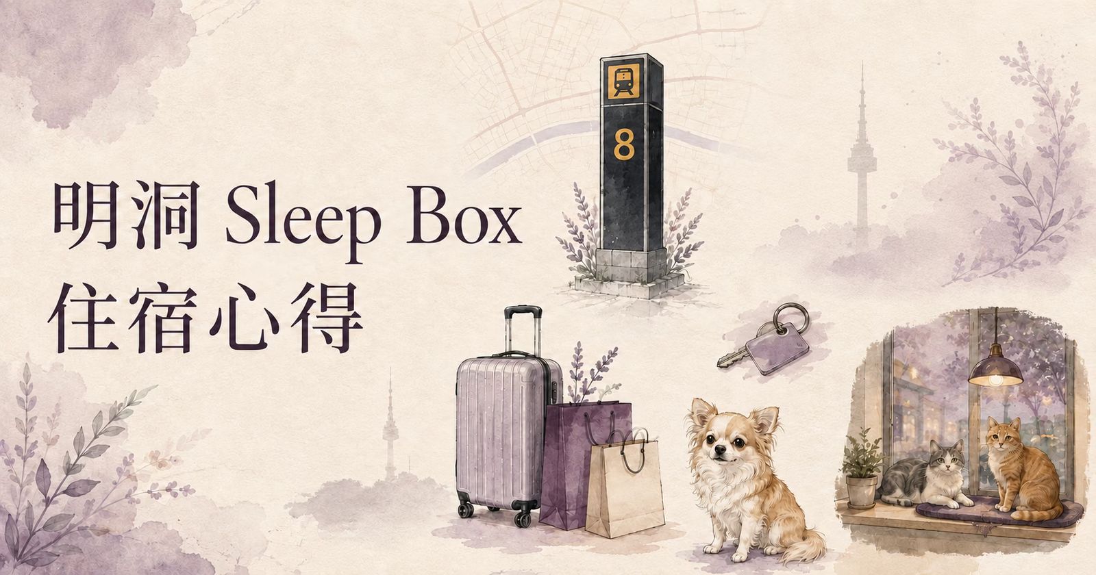 明洞 Sleep Box住宿心得與首爾青旅推薦