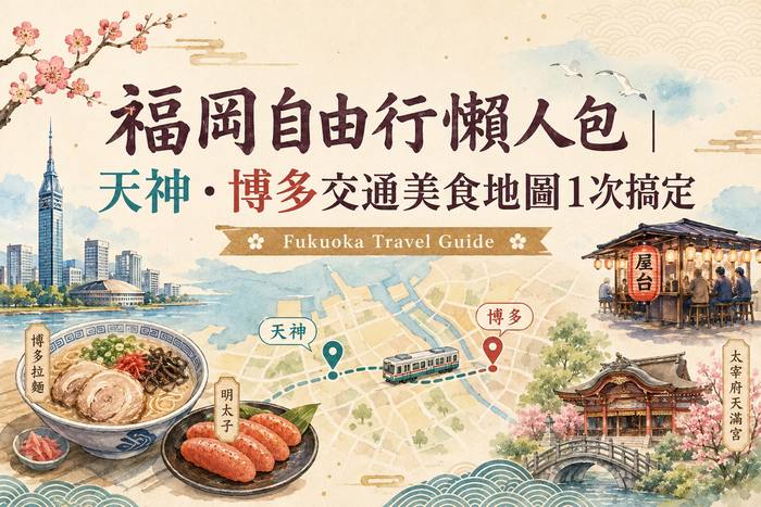 福岡天神博多自由行攻略
