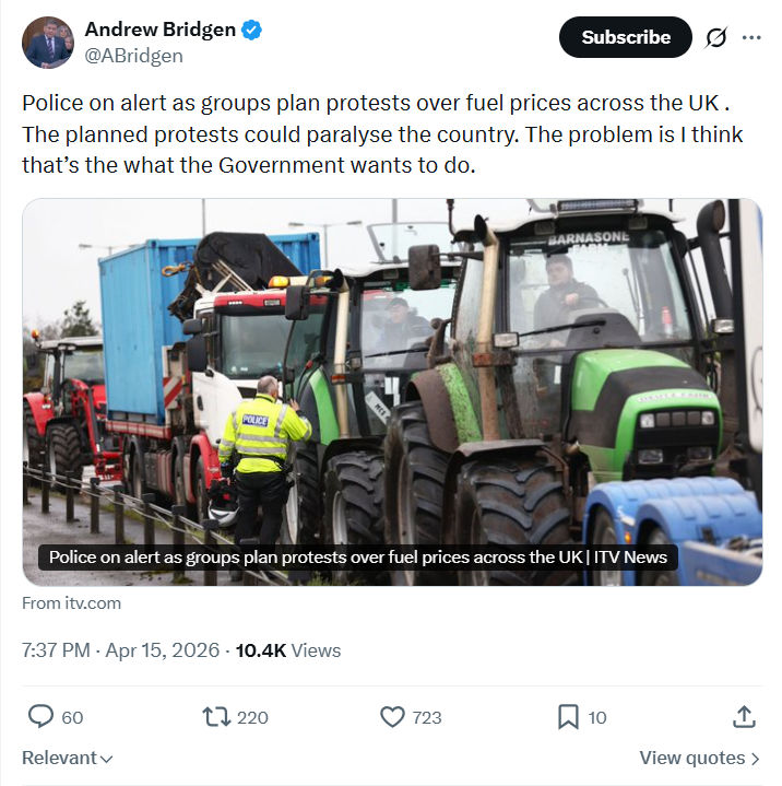 Andrew Bridgen: Police on alert as groups plan protests…