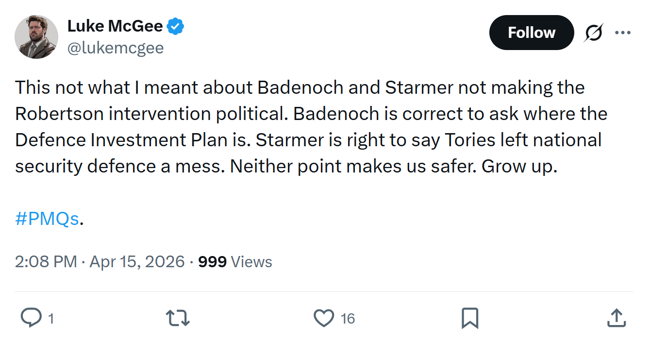Luke McGee: This not what I meant about Badenoch and Starmer…