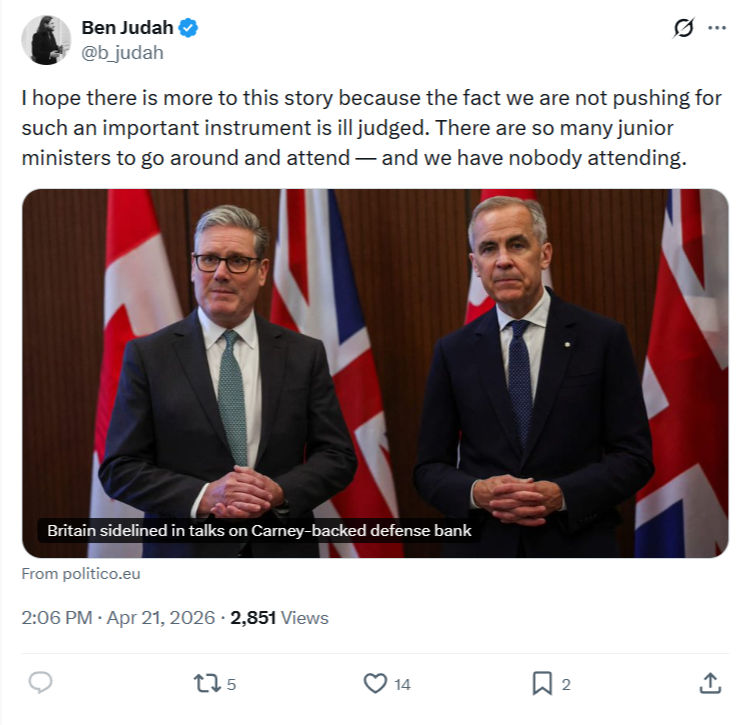 Ben Judah: I hope there is more to this story…
