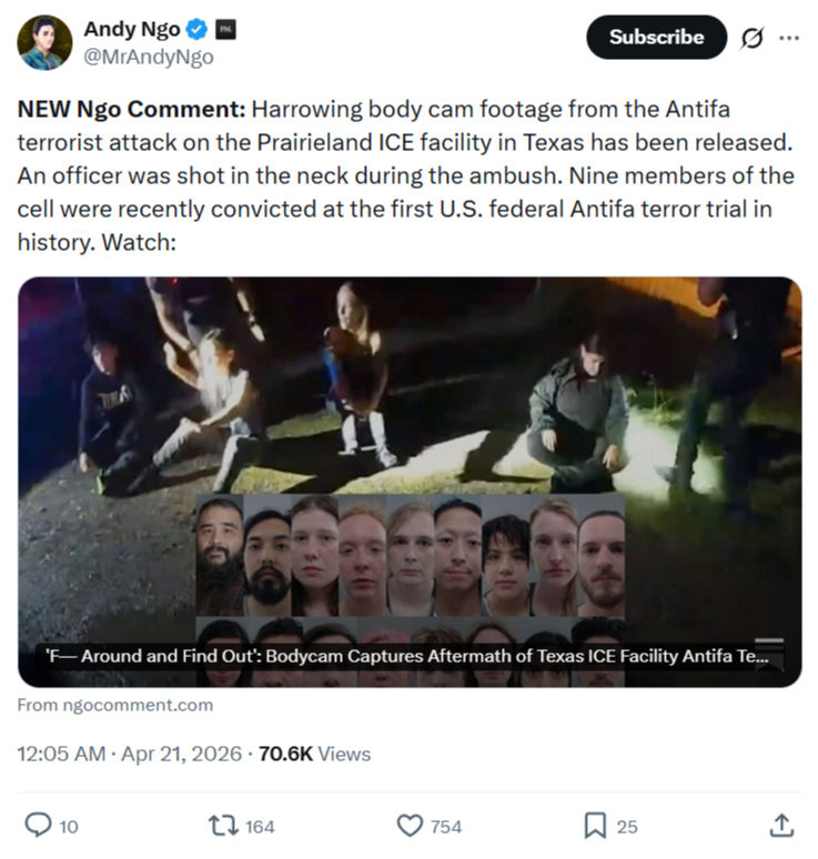 Andy Ngo: NEW Ngo Comment…
