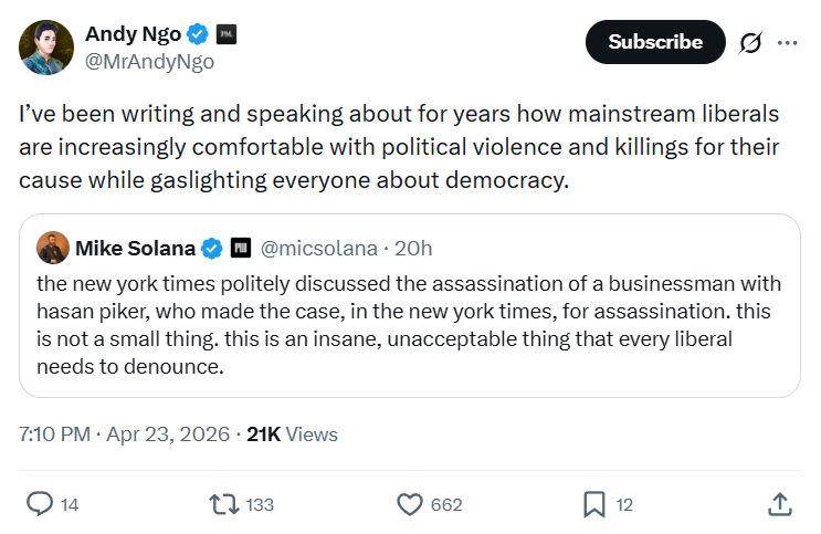 Andy Ngo: I’ve been writing and speaking...