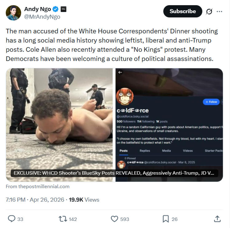 Andy Ngo: The man accused of the White House…