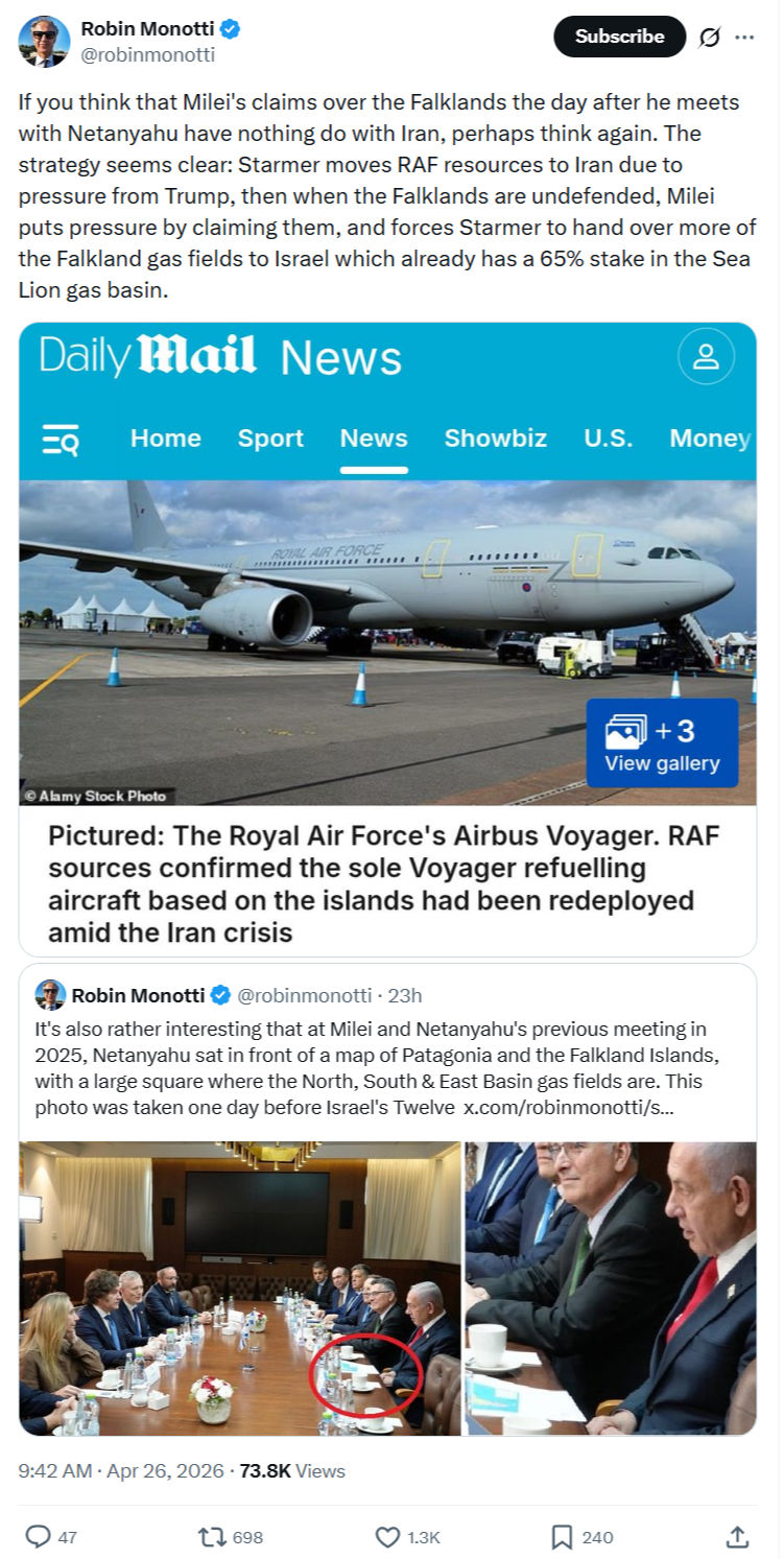 Robin Monotti: If you think that Milei's claims…