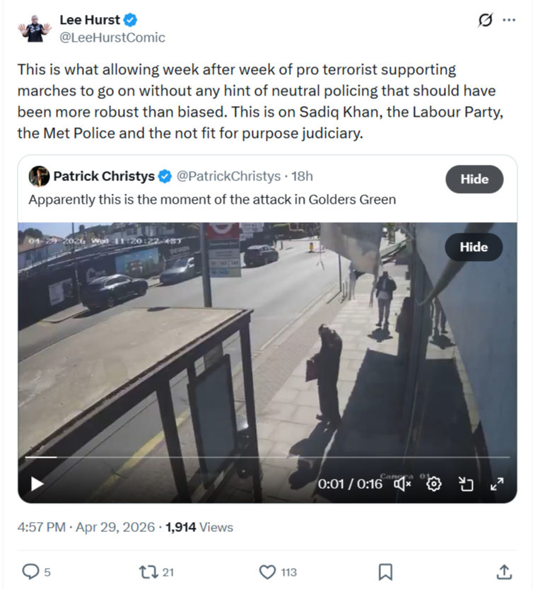Lee Hurst: This is what allowing week after week…
