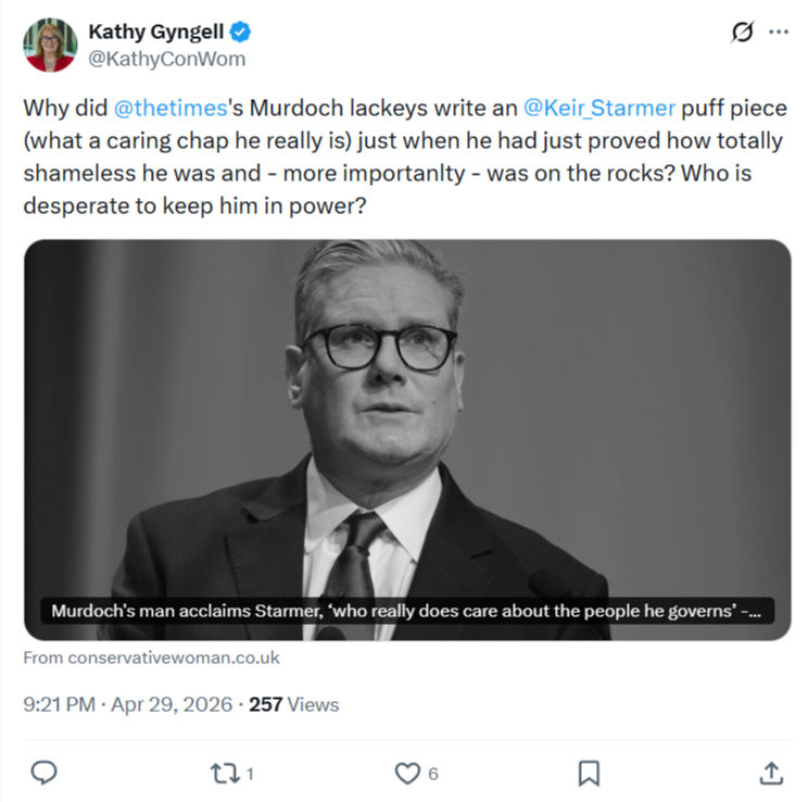 Kathy Gyngell: Why did  @thetimes 's Murdoch lackeys write…