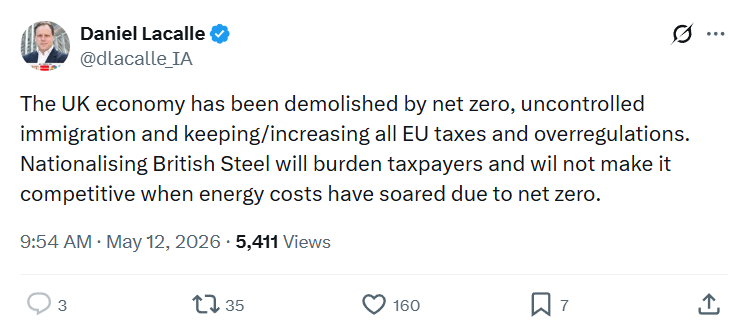 Daniel Lacalle: The UK economy has been demolished…
