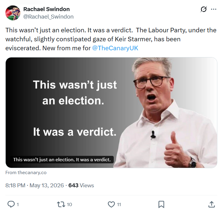 Rachael Swindon: This wasn’t just an election…