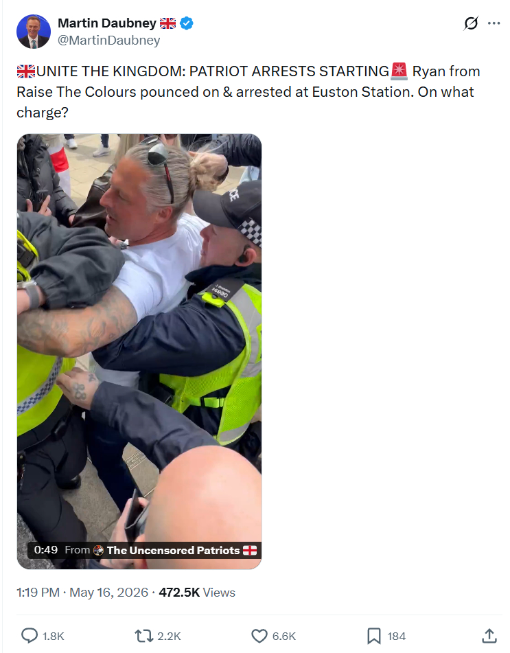 Martin Daubney: UNITE THE KINGDOM…