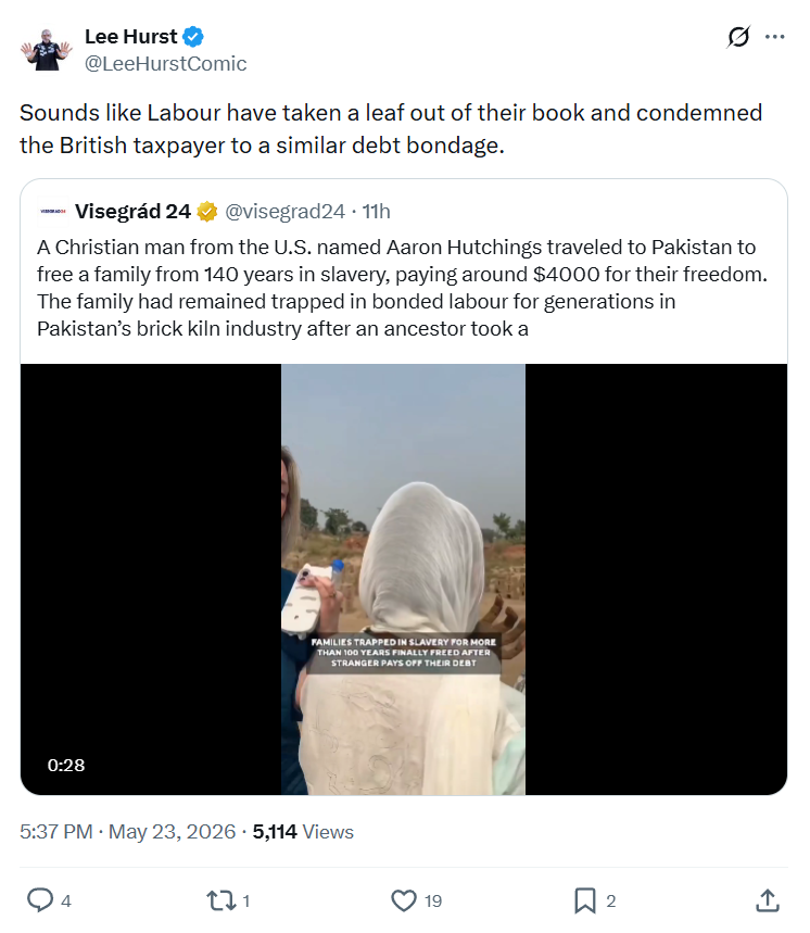 Lee Hurst: Sounds like Labour have taken…