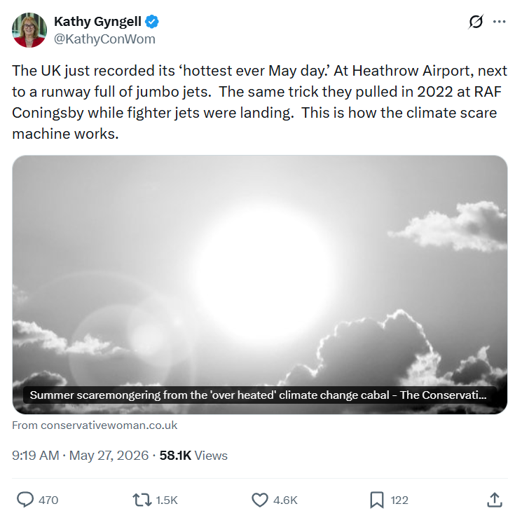 Kathy Gyngell: The UK just recorded its…