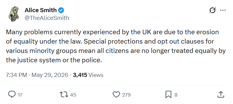 Alice Smith: Many problems currently experienced…