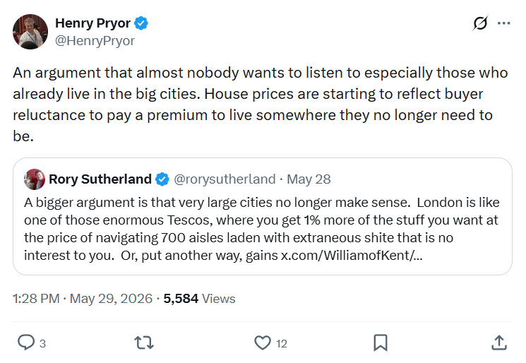 Henry Pryor: An argument that almost nobody…